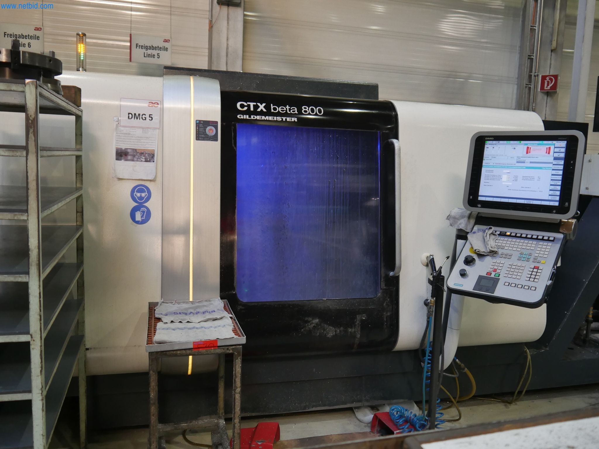 CNC-Drehmaschine DMG/ Mori Seiki/ Gildemeister CTX Beta 800